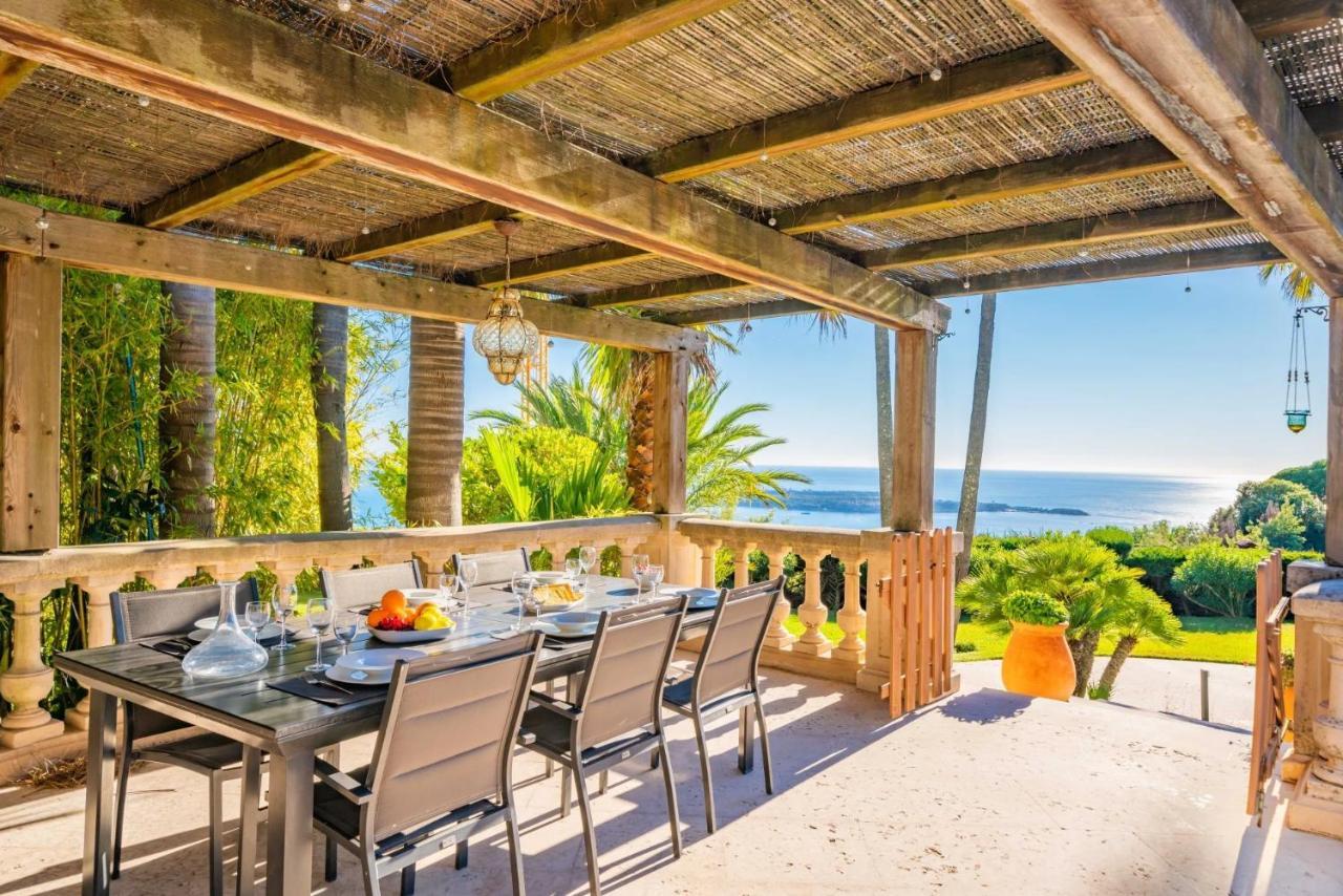 Le Castel Rose Super Cannes, Face Aux Iles De Lerins Vallauris Exterior foto